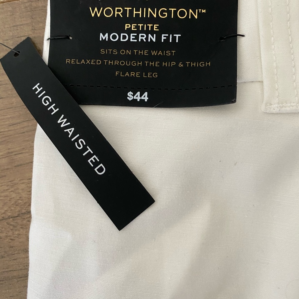 NWT Worthington Petite Modern Fit Dress Pants